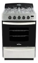 COCINA FLORENCIA 5558F, ACERO  INOXIDABLE, ENCENDIDO, TIMER, FULL