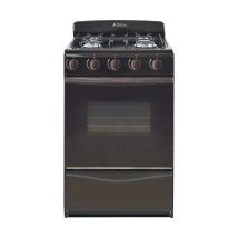 COCINA ORMAY OKEY MARRON/Negro MULTIGAS/VALVULA SEG