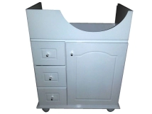 VANITORY LAQUEADO 65 AVIG NOVA BL.2P.1C.S/BACHAN