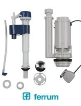 CONJUNTO DE DESCARGA, MOCHILA, FERRUM DOBLE P/BOT 48MM