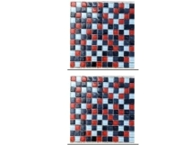 MALLA VIDRIO30X30 8HP23023 ROJO/NEGRo/BLANCO  *10%