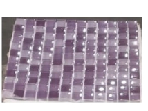 MALLA VIDRIO30X30 VIOLETAS *10