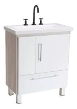 VANITORY GULLA LANIN PIE 3A MELA TOSTA/BL 2P manij+1 Estc/bacha 3a 71x38