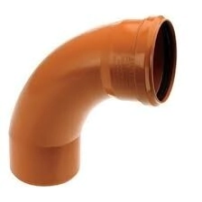 CURVA DES 40MH 90ø AWADUCT 2187 rojo