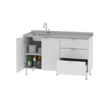 BAJO 140 DIELFE CONFORT BLANCO correderia p/armar CTB140B s/mesada