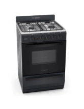 COCINA ORMAY EVO NEGRO gril+timer dig+encend