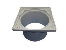 REJA PISO 12X12 C/MARCO  REJA PVC TIGRE BLANCA