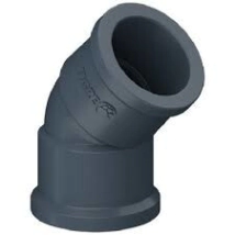 PISCINA CODO 63 HH 45º GRIS