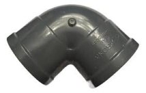 PISCINA CODO 40 HH 90º GRIS   *10%