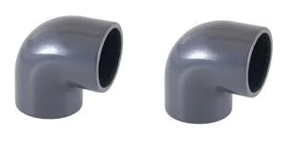 PISCINA CODO 63 HH 90 GRIS