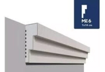 MOLDURA 70 X 18 X 1 MT EXTERIOR  (POLIESTIRENO EXTRUIDO) *EN STOCK*