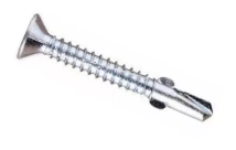 TORNILLO AUTOPERFORACION  ALA  PUNTA MECHA 8 X 1 1/42 UND PARA PLACA DE FIBROCEMENTO