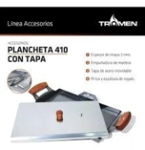 TROMEN PLANCHETA 410 C/TAPA 41X27 tapa inox+espatla