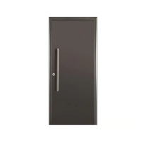 PUERTA EXTER PRIMMA M1700G GRAFITO (NEGRA) C/BARRAL. 80X2MTR  DERECHA OBLAK