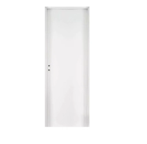 PUERTA PLACA PRACTIKA BLANCO MARCO MADERA  80X2MTR TABIQUE 10 DERECHA OBLAK