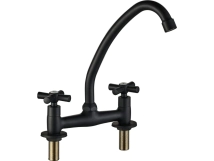 GRIFERIA  MESADA COCINA  NOAR TG NEGRO VT-NO-MM