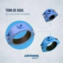 JUNTAMAS TOMA DE AGUA 110 X 1/2 H  azul