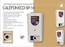 CALEFON KACEMAST 14L  G Envasado SP14 AUTOMAT sin piloto+bajo caud+eficacia A