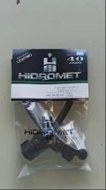 HIDROMET CONJUNTO FLEXIBLES BIDET CORTOS
