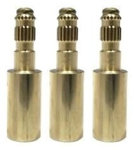 HIDROMET PROLONGACION VASTAGO CARTUCHO 2 VIAS