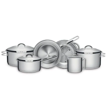 SET OLLA TRAMONTINA 65510/200 INOX SOLAR 6 PIEZAS