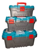 CAJA DE HERRAMIENTA SET X 3 PLASTICO TOTAL TPBXK0031 (14