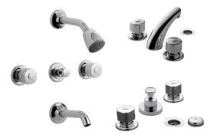 COMBO GRIFERIA BAÑO FV ARIZONA + KIT PEI 3005