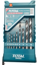 MECHA ACERO RAPIDO SET 9PZ TOTAL HSS4341