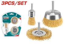 CEPILLO DE BRONCE SET 3PZ TAC310031