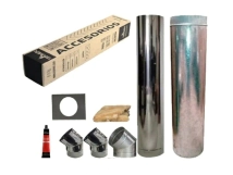 KIT SALIDA SALAMANDRA 4' PARED TROMEN INOXIDABLE 05000091