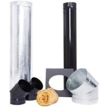 KIT PARA SALIDA SALAMANNDRA 6' PARED TROMEN INOXIDABLE 05000090