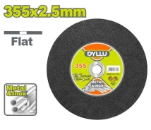 DISCO CORTE 355 X 2,5MM DYLLU DTAC1314