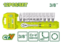 SET DE TUBOS 3/8 12 Pcs DYLLU DTST3212