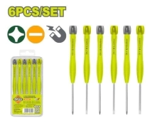 DESTORNILLADOR KIT DE 6 ud ( PRECISION ) DYLLU DTSS2B06