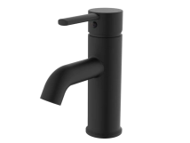 MONOCOMANDO LAVATORIO, LAGO GINEBRA,  BAJO NEGRO BLACK LG02N60 t.buzio
