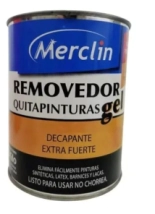 REMOVEDOR EN GEL 500ML QUITA PINTURA MERCLIN *7%
