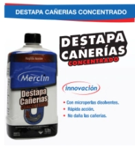 DESTAPA CAÑERIA CONCENTRADO 500ML MERCLIN *7%