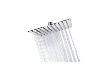 FLOR DUCHA CUADRADA 25CM 10