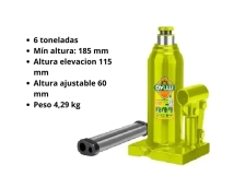 GATO HIDRAULICO 6000KG DYLLU DTHJ1506