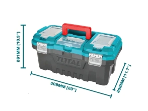 CAJA DE HERRAMIENTA PLASTICA 20" TOTAL TPBX0202