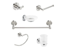 KIT ACCESORIO PEIRANO LINEA 19000 CROMO STIK 6 PZAS opcion autoahdeshivo 19006