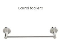 TOALLERO BARRAL PEIRANO LINEA 19000 STIK CROMO opcion autoahdeshivo 19010