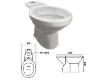COMBO LOZA 3P LARGO ONIX (INOD LARGO+BIDET3 PERF+MOCH ONIX APOYO)