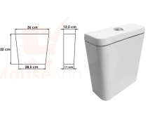 COMBO LOZA 3P CORTO ONIX (INOD+BIDET1 PERF+MOCH ONIX COLGAR)