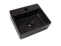 BACHA LOZ IDEAL DE APOYO O COLGAR CHICA 33X29 NEGRA (1 AUGERO )