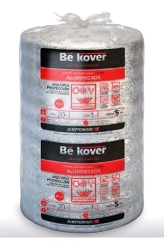 AISLANTE TERM COD:*REAS10120* BEKOVER ALUMINIZADO 10MM SIMPLE 1X20MTRS  **STOCK***