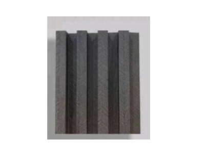 PLACA ACANALADA 2,90MT X 16 CM ROBLE OSCURO ( PVC Y FIBRA DE MADERA )