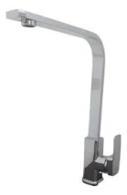 MONOCOMANDO  MESADA  FLOWAT SQUARE CUADRADO MINIMALISTA PICO CUAD. LUJO