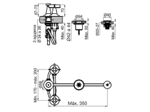 GRIFERIA  BIDET FV PETALO CROMO 0295M3PCR