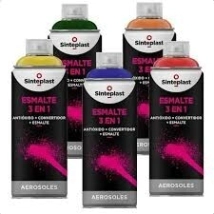 AEROSOL 3  EN 1  X 240 CC MAX BERMELLON OSCURO ANTIOXIDO+CONVERTIDO+ESMALTE 43594361